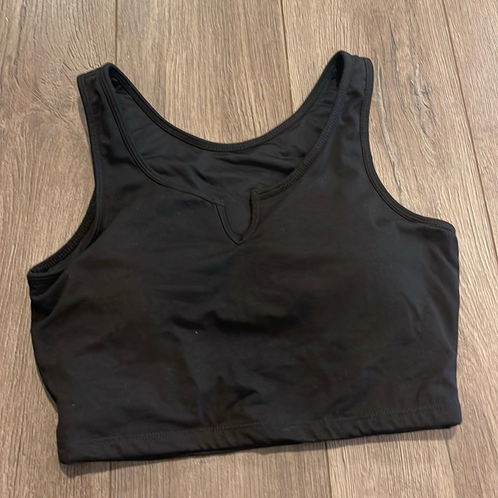 Klassy Network braless crop top